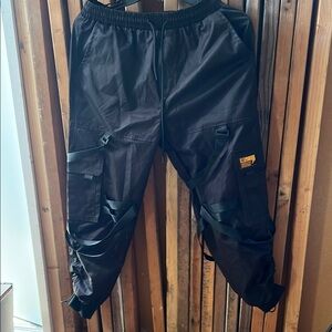 Black Cargo Pants